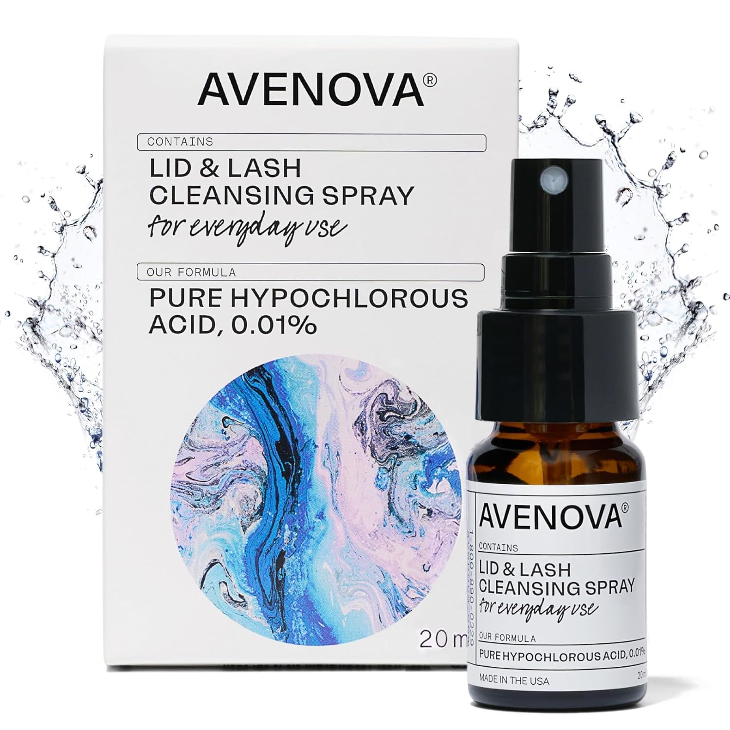 71y0ThcYpfL._SL1500_.jpg Avenova Eyelid Cleanser - Image 1